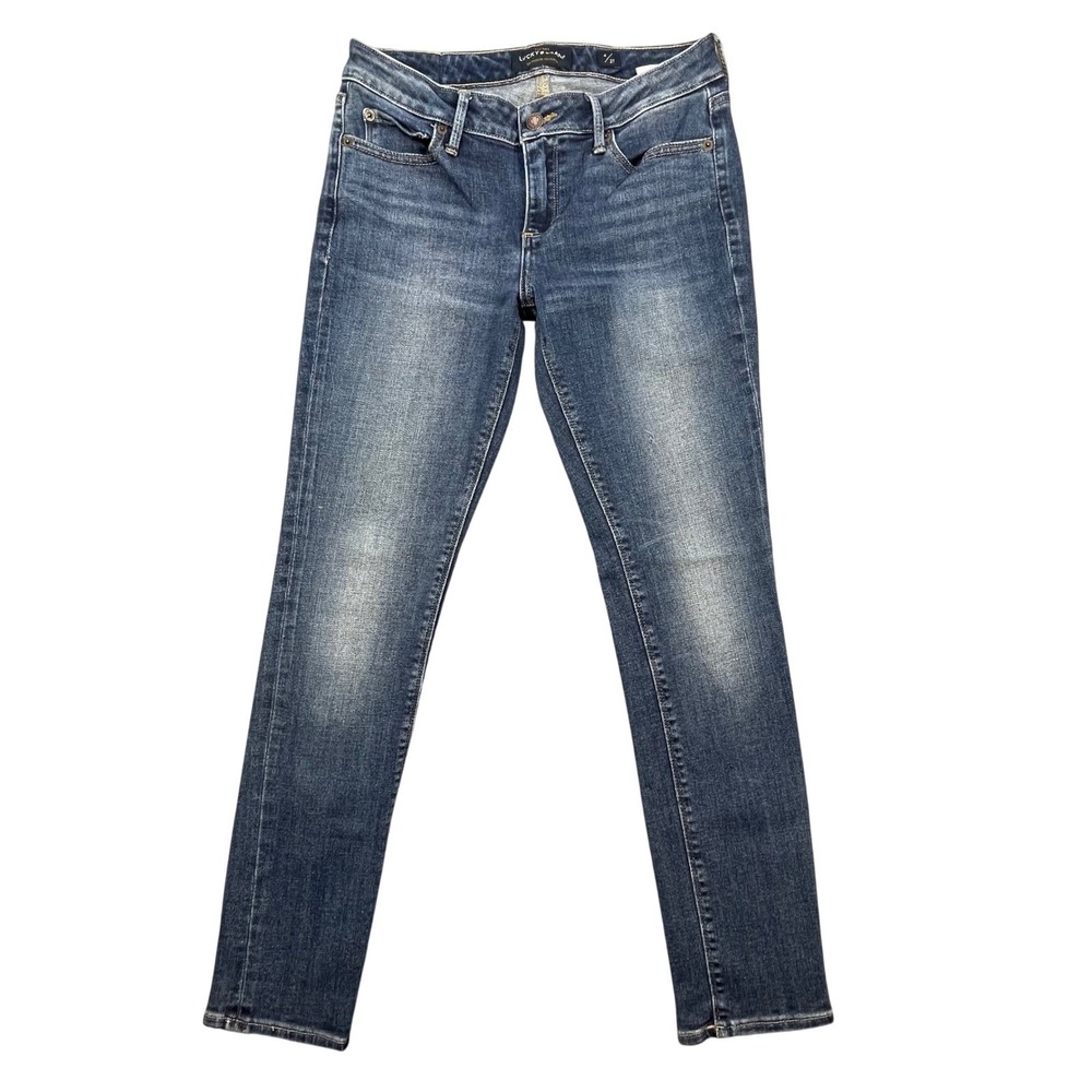 Lucky Brand Blue Lolita Skinny Mid Rise Denim Jeans Womens 4
